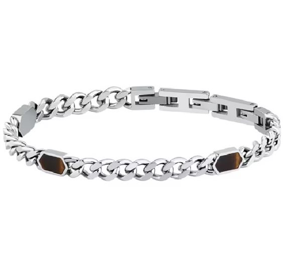 Bracelet Morellato Man Terra in Steel Occhio di tigre SBKA04 - SBKA04